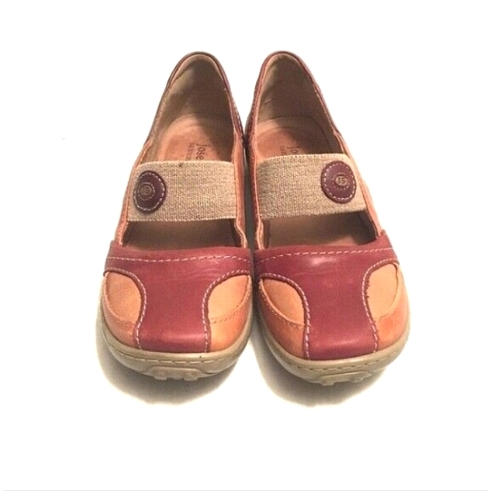 Josef Seibel Mary Jane Strap Flat Shoes